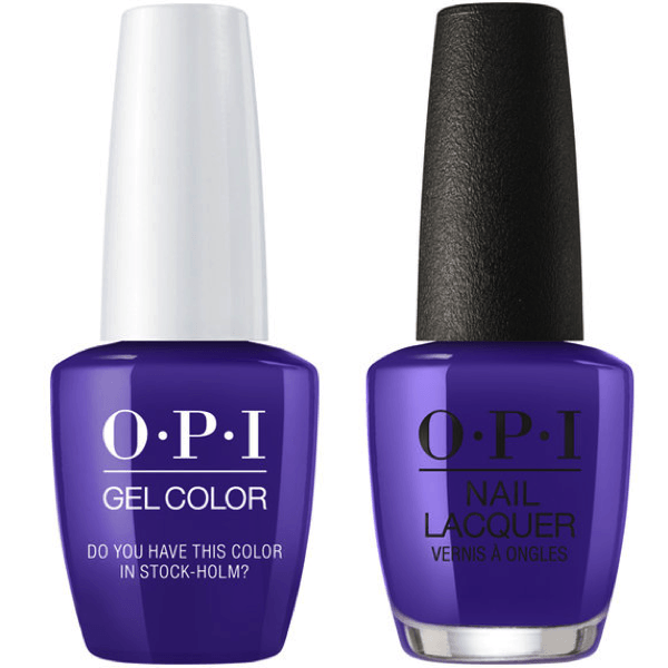 N47 OPI Gel color & Lacquer Duo set - Do You Have this Color in Stock-holm?