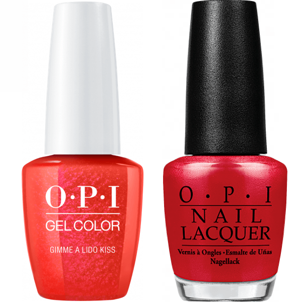 V30 OPI Gel color & Lacquer Duo set -  Gimme A Lido Kiss