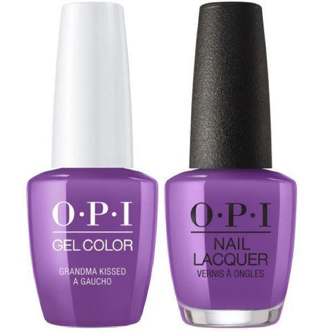 P35 OPI Gel color & Lacquer Duo set - Grandma Kissed A Gaucho