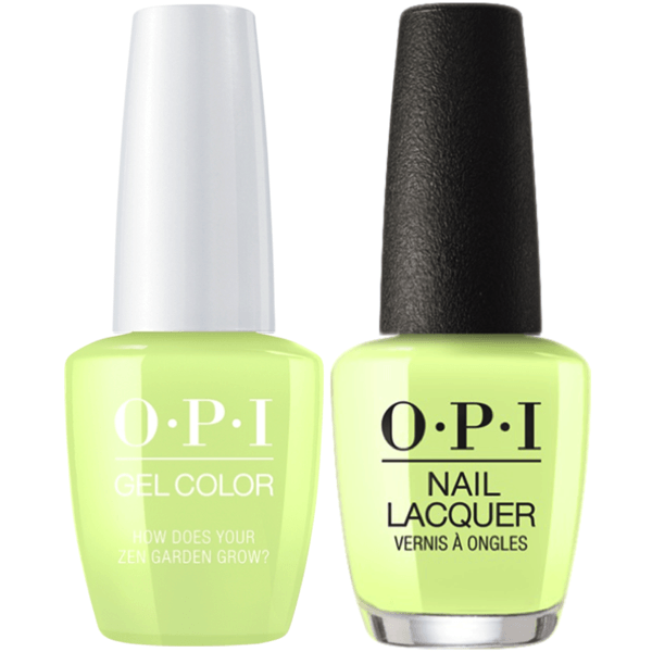 T86 OPI Gel color & Lacquer Duo set - How Does Your Zen Garden Grow?