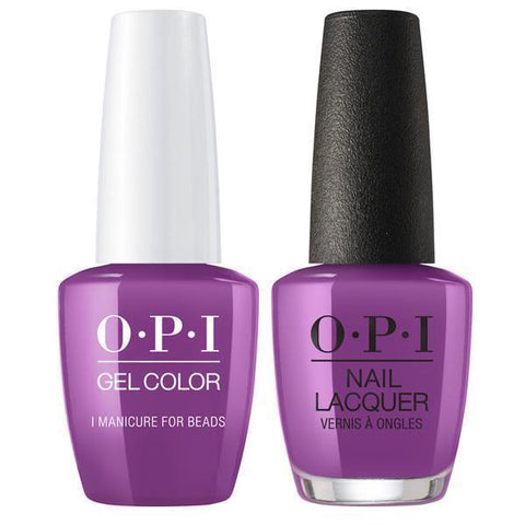 N54 OPI Gel color & Lacquer Duo set - I Manicure For Beads