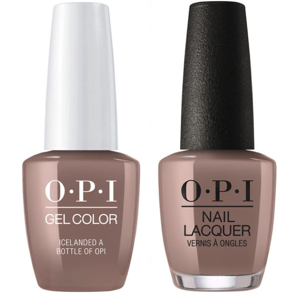 I53 OPI Gel color & Lacquer Duo set - Icelanded A Bottle of OPI