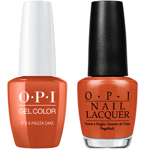 V26 OPI Gel color & Lacquer Duo set -  It's A Piazza Cake