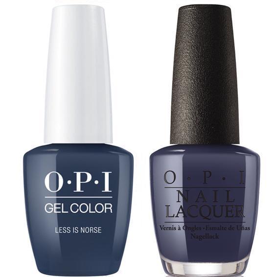 I59 OPI Gel color & Lacquer Duo set - Less is Norse