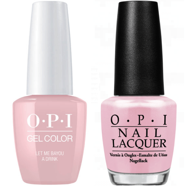 N51 OPI Gel color & Lacquer Duo set - Let Me Bayou A Drink