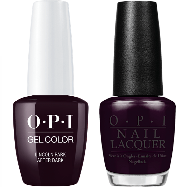 W42 OPI Gel color & Lacquer Duo set -  Lincoln Park After Dark