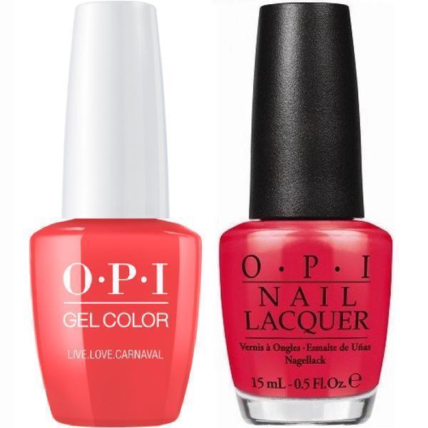 A69 OPI Gel color & Lacquer Duo set - Live Love Carnaval