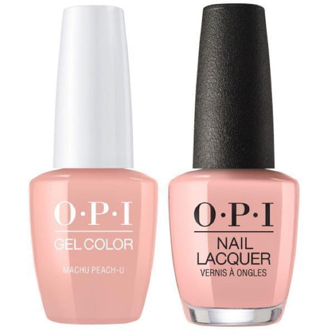 P36 OPI Gel color & Lacquer Duo set - Machu Peach-U