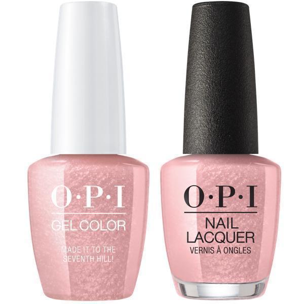 L15 OPI Gel color & Lacquer Duo set - Made It To The Seventh Hill!