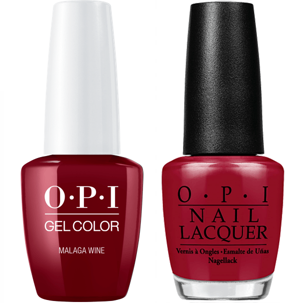 L87 OPI Gel color & Lacquer Duo set - Malaga Wine