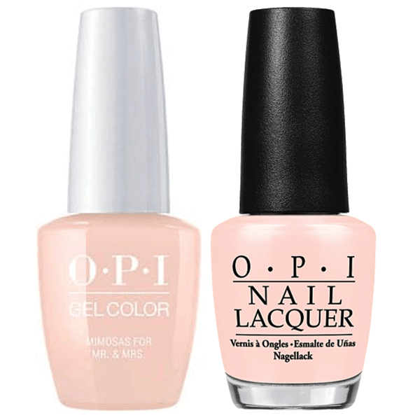 R41 OPI Gel color & Lacquer Duo set - Mimosas For Mr. and Mrs.