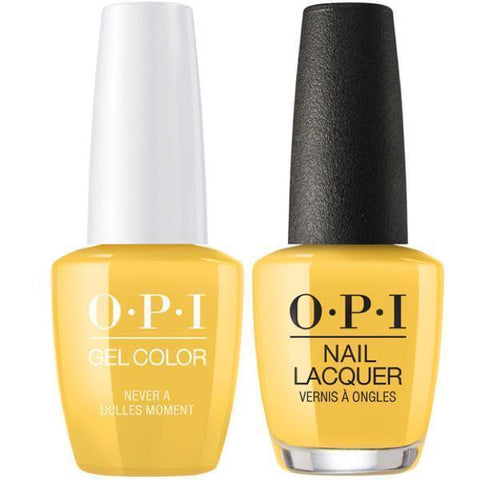 W56 OPI Gel color & Lacquer Duo set -  Never A Dulles Moment