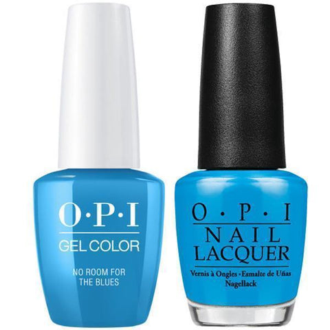 B83 OPI Gel color & Lacquer Duo set - No Room For The Blues