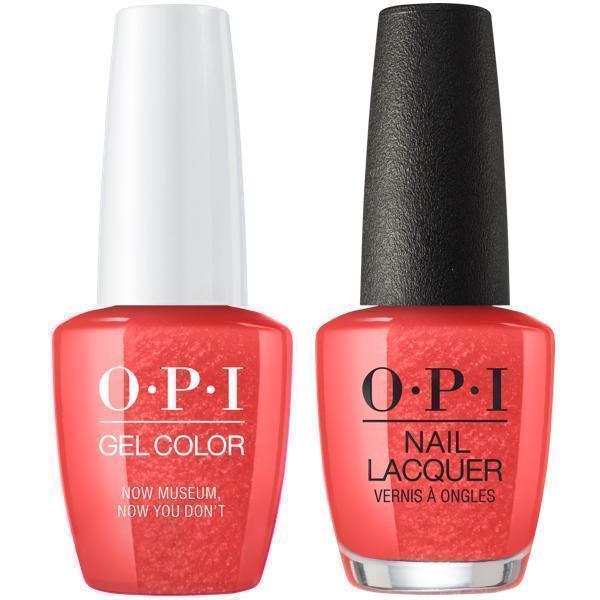 L21 OPI Gel color & Lacquer Duo set - Now Museum, Now You Don't