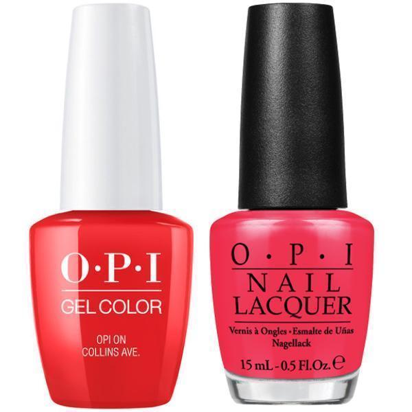 B76 OPI Gel color & Lacquer Duo set - Opi On Collins Ave