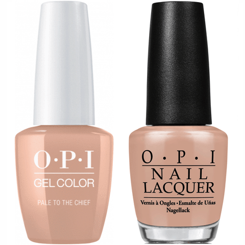 W57 OPI Gel color & Lacquer Duo set -  Pale To The Chief