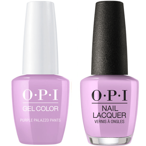 V34 OPI Gel color & Lacquer Duo set -  Purple Palazzo Pants