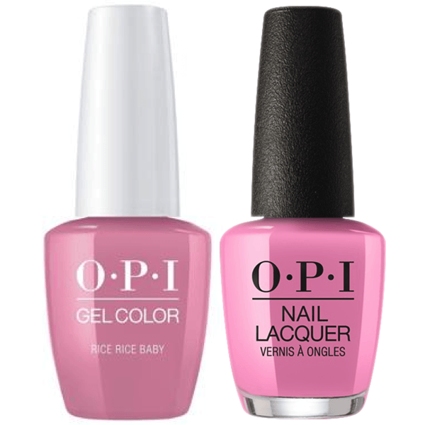 T80 OPI Gel color & Lacquer Duo set - Rice Rice Baby