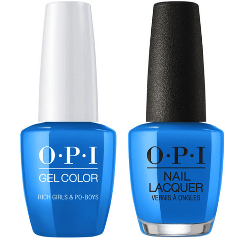 N61 OPI Gel color & Lacquer Duo set - Rich Girls & Po-Boys