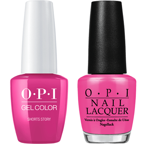 B86 OPI Gel color & Lacquer Duo set - Shorts Story