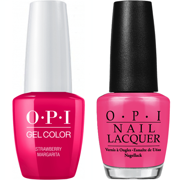 M23 OPI Gel color & Lacquer Duo set - Strawberry Margarita