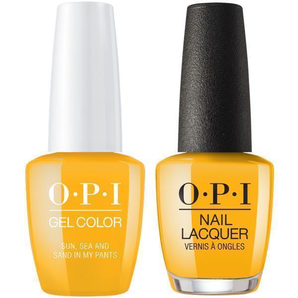 L23 OPI Gel color & Lacquer Duo set - Sun, Sea And Sand In My Pants