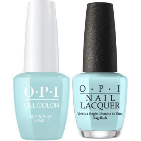 F88 OPI Gel color & Lacquer Duo set - Suzi Without A Paddle