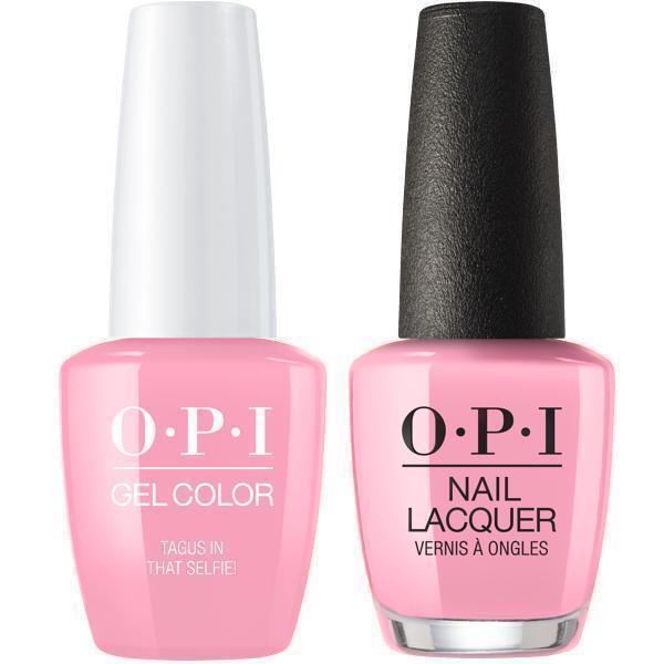 L18 OPI Gel color & Lacquer Duo set - Tagus In That Selfie!