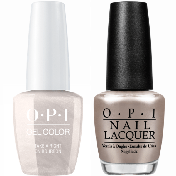 N59 OPI Gel color & Lacquer Duo set - Take A Right On Bourbon