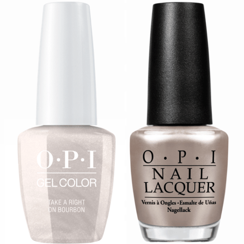 N59 OPI Gel color & Lacquer Duo set - Take A Right On Bourbon