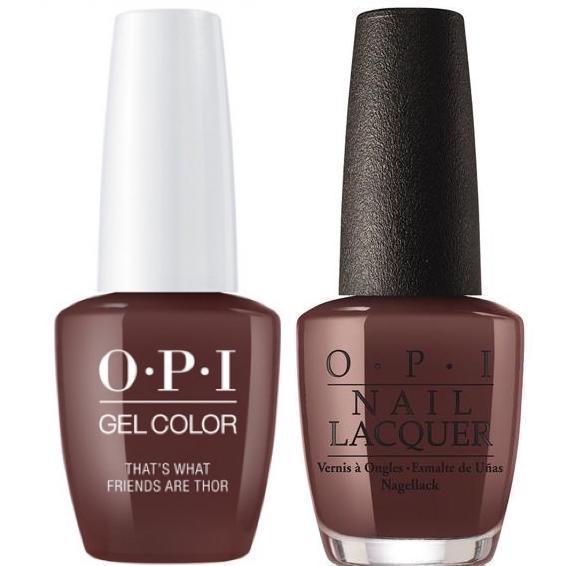 I54 OPI Gel color & Lacquer Duo set - That's What Friends Are Thor