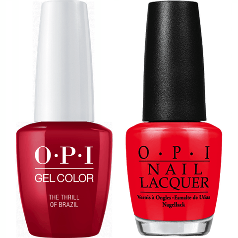 A16 OPI Gel color & Lacquer Duo set - The Thrill Of Brazil