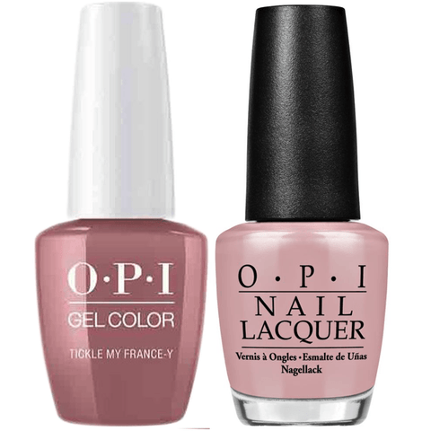 F16 OPI Gel color & Lacquer Duo set - Tickle My France-y