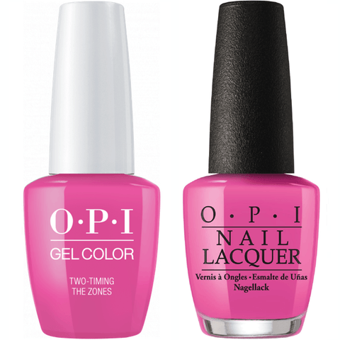 F80 OPI Gel color & Lacquer Duo set - Two-timing The Zones