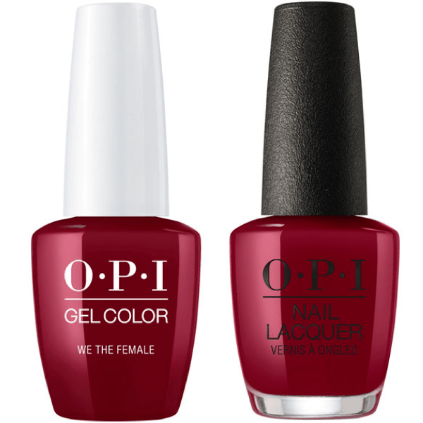W64 OPI Gel color & Lacquer Duo set -  We The Female
