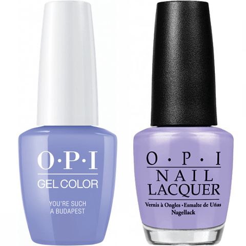E74 OPI Gel color & Lacquer Duo set - You're Such A Budapest