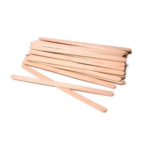 Small Waxing Sticks - 50 Pack